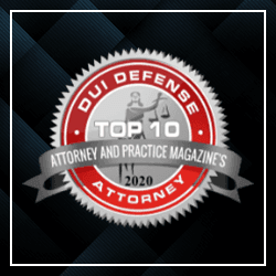 Top 10 DUI Defense Since 2018