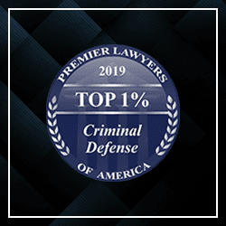 2019 Top 1% Criminal Defense lawyer