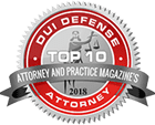 Attorney and Practice Magazine's Top 10 DUI Defense Attorney 201